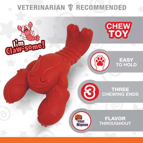 Nylabone Power Chew Lobster Dog Toy (X-Large/Souper - 50+ lbs.)