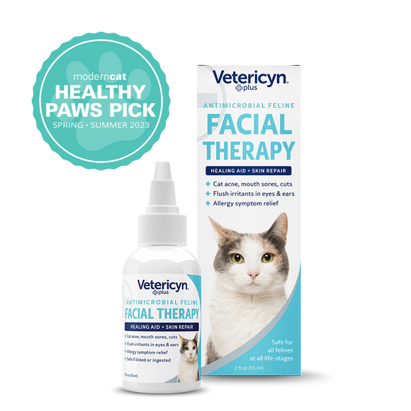 Vetericyn Plus® Antimicrobial Feline Facial Therapy