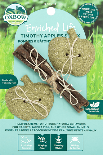 Oxbow Enriched Life - Timothy Apples & Stix