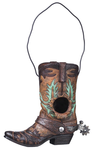 Tough 1 Cowboy Boot Birdhouse