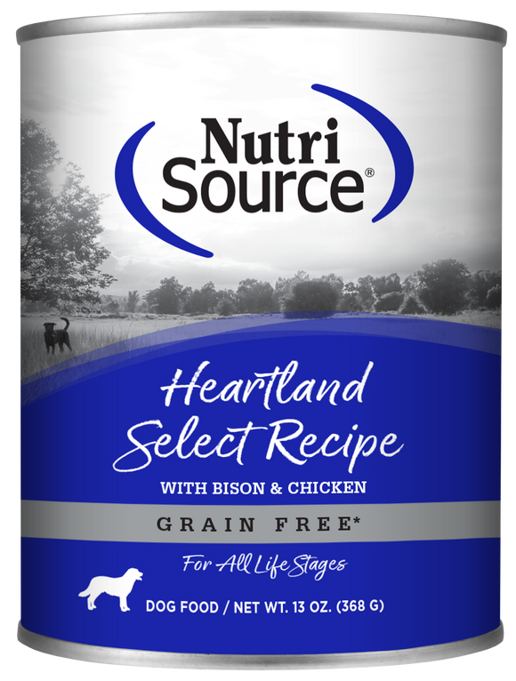 NutriSource® Heartland Select Healthy Grain Free Wet Dog Food