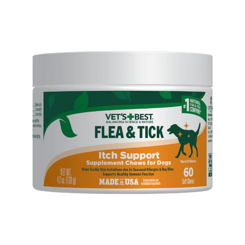 Vet's Best Flea & Tick Itch Support Soft Chews for Dogs