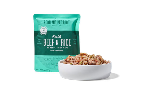 Portland Pet Food Company Rosie's Beef N' Rice