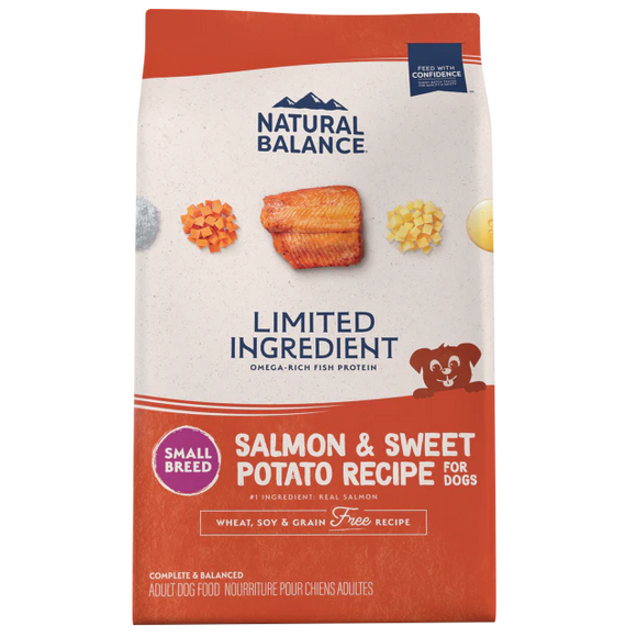 Natural Balance Limited Ingredient Grain Free Salmon & Sweet Potato Small Breed Recipe Dry Dog Food