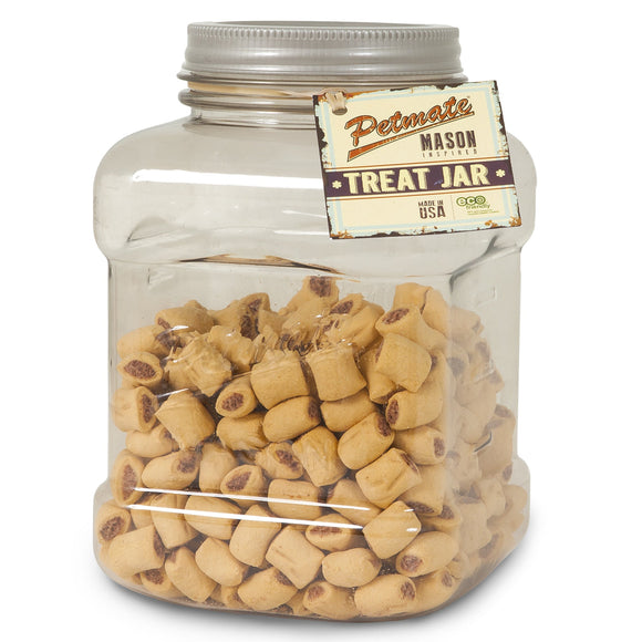 Petmate Mason Style Pet Treat Jar