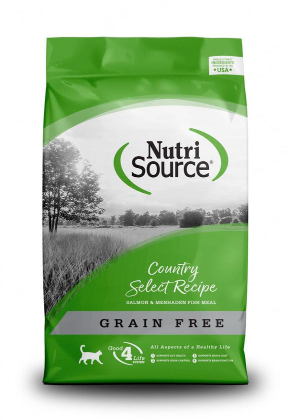 NutriSource Grain Free Country Select Entree Dry Cat Food