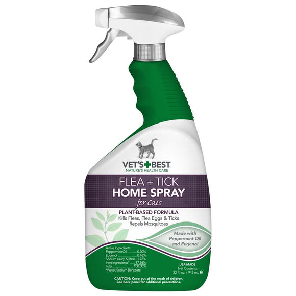 Vet's Best Flea and Tick Home Spray for Cats