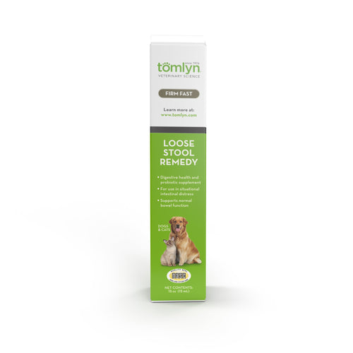 Tomlyn Firm Fast Loose Stool Remedy Chicken-Flavored Gel for Dogs and Cats