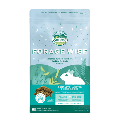 Oxbow Animal Health Forage Wise Hamster & Gerbil Food