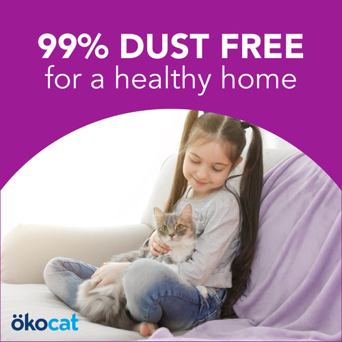 ökocat® Low Tracking Mini Clumping Pellets Wood Cat Litter