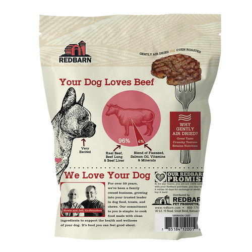 Redbarn Air Dried Beef Recipe Dog Food