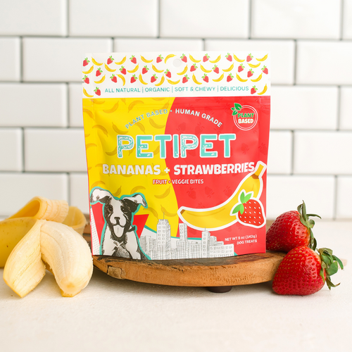 Petipet Bananas + Strawberries