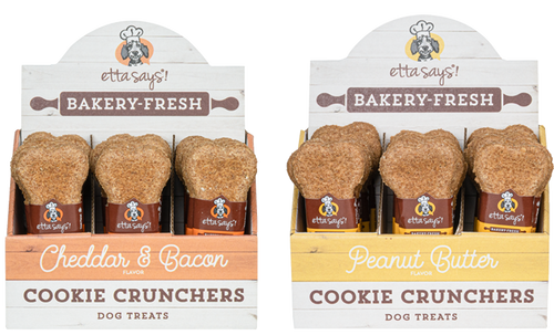 Etta Says Peanut Butter Cookie Crunchers Dog Treats