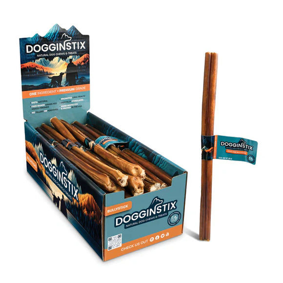 Dogginstix Bully Sticks  Standard Dog Treats