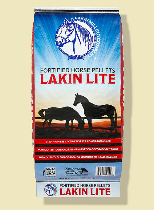 Lakin Milling Lakin Lite Fortified Horse Pellets (50 lb)