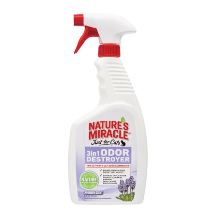 Nature s Miracle Just for Cats 3 in 1 Odor Destroyer Lavender Tucson AZ Arizona Feed Country Stores