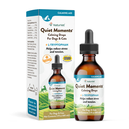 NaturVet Quiet Moments® Calming Drops Calming  Aid