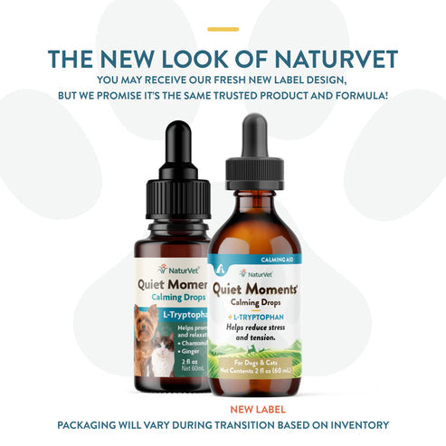 NaturVet Quiet Moments® Calming Drops Calming  Aid