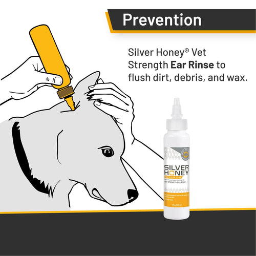 Absorbine Silver Honey® Rapid Ear Care Vet Strength Ear Rinse