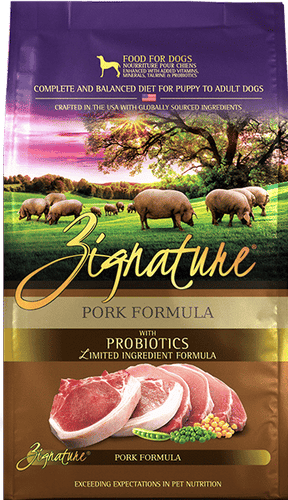 Zignature Limited Ingredient Pork Dry Formula Dog Food