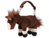 Gift Corral Plush Horse Hand Bag