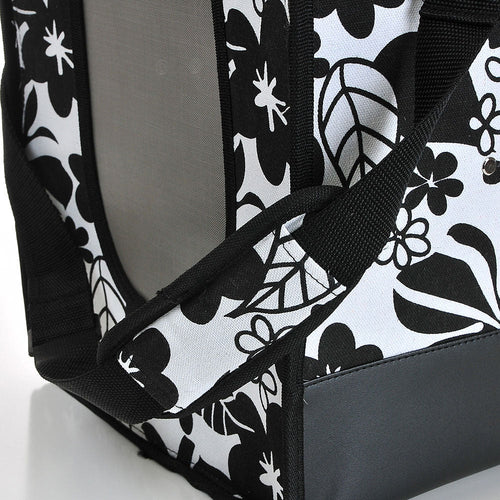 A&E Bird Cage Soft Sided Travel Carrier - Small Black