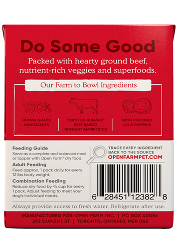 Open Farm Grass-Fed Beef Rustic Stew Wet Dog Food