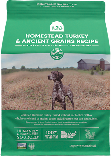 Open Farm Homestead Turkey & Ancient Grains Dry Dog Food