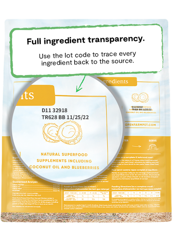 Open Farm Harvest Chicken Freeze Dried Raw Dog Food