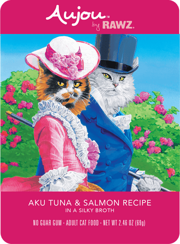 RAWZ Aujou Aku Tuna & Salmon Recipe Cat Wet Food