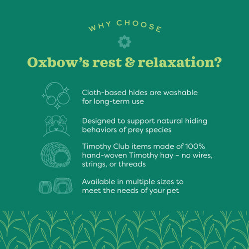 Oxbow Animal Health Enriched Life - Design Your Own Hideaway House for Small Animals