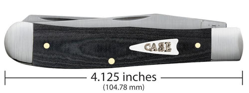 Case Smooth Black Micarta® Trapper