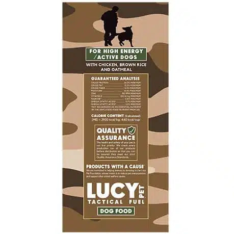 Lucy Pet Products Tactical Fuel Dry Dog Food Chicken