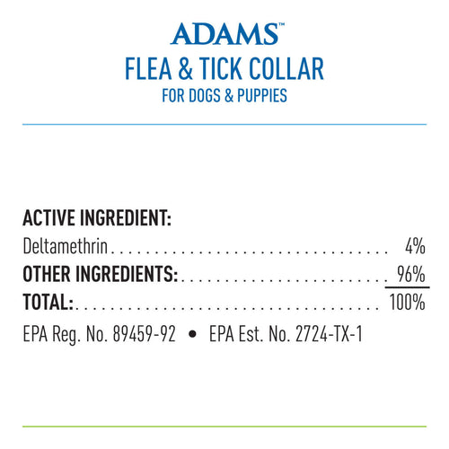 Adams™ Flea & Tick Collar for Dogs & Puppies