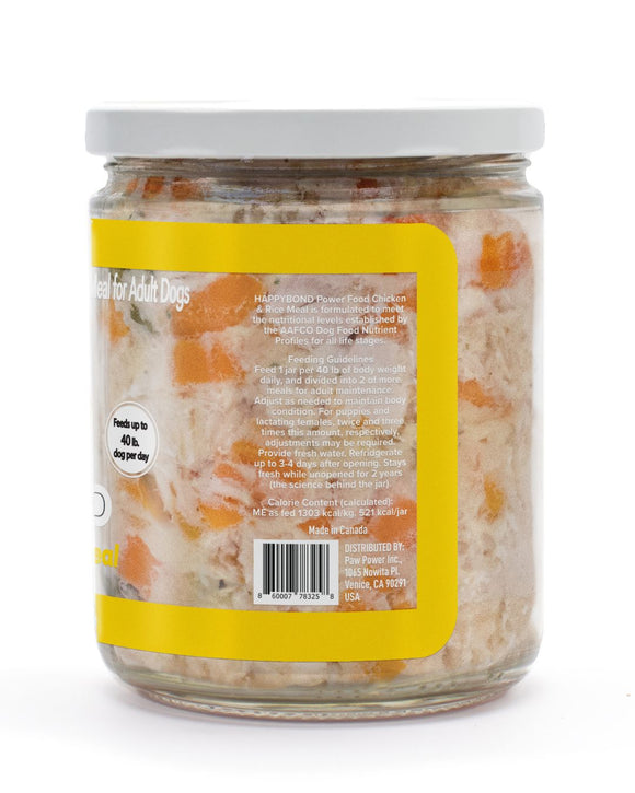 Happy Bond Chicken & Rice Casserole Dog Food