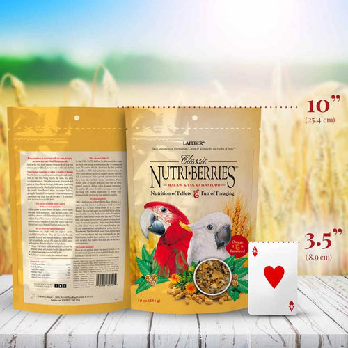 Lafeber Company Macaw & Cockatoo Nutri-Berries