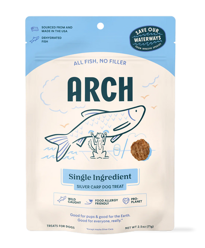 Arch Silver Carp Dog Treats