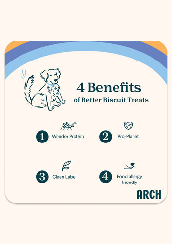 Arch Better Biscuit Peanut Butter Dog Treats