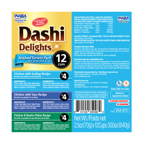 Inaba Dashi Delights Seafood Variety Pack