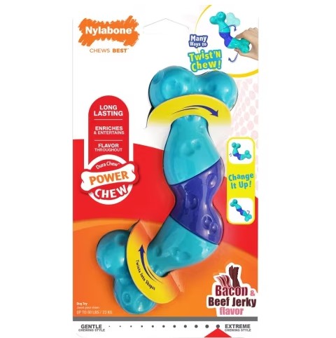 Nylabone Power Chew Twist 'N Chew Dog Toy