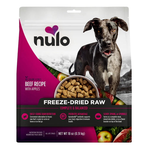 Nulo Freeze-Dried Raw Beef & Apples