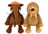 Mulitpet Jumbo Mammoth & Sabertooth Tiger Dog Toy