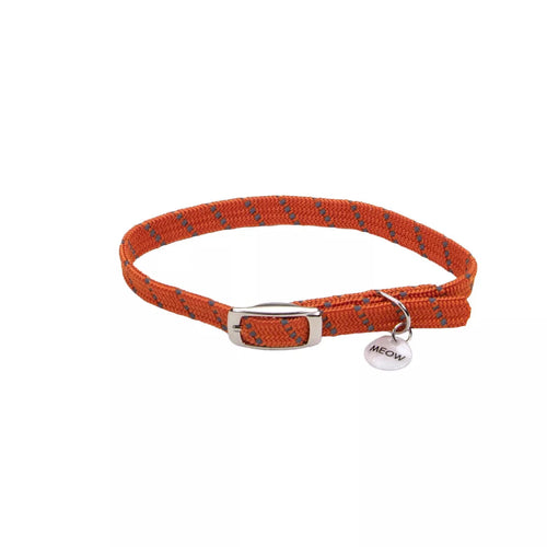 Coastal Pet Products ElastaCat Reflective Safety Stretch Collar with Reflective Charm