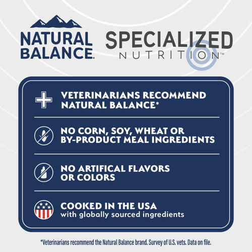 Natural Balance Digestive & Immune Health Lamb & Oatmeal Formula Dry Dog Food