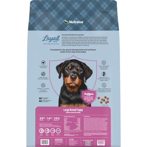 Nutrena® Loyall Life® Large Breed Puppy Chicken & Brown Rice Recipe