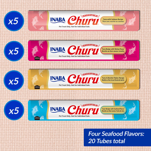 Inaba Churu 20 ct Seafood Variety Box