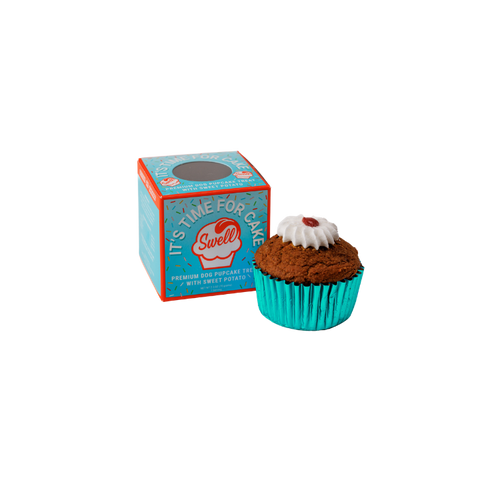 Swell Gelato Frozen Pumpkin Pupcake Dog Treat