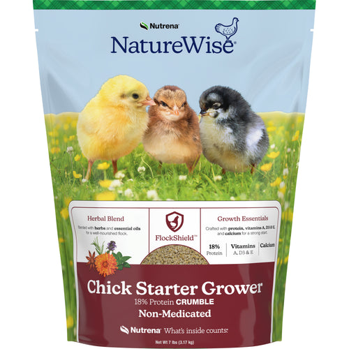 Nutrena® NatureWise® Chick Starter Grower 18% Protein Crumble Feed