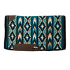 Weaver Synergy Blanket-Top Wool Felt Saddle Pad in Brown, Turquoise, Black, Purple Southwestern Patterns
