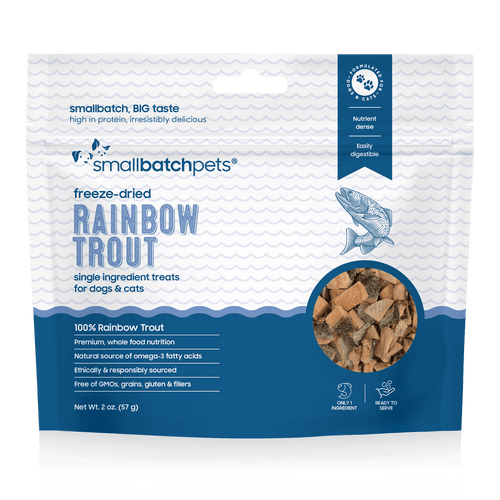 Smallbatch FreezeDried Rainbow Trout Dog & Cat Treat